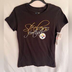 Pittsburg Steeler’s Women’s Fitted T-Shirt Size M